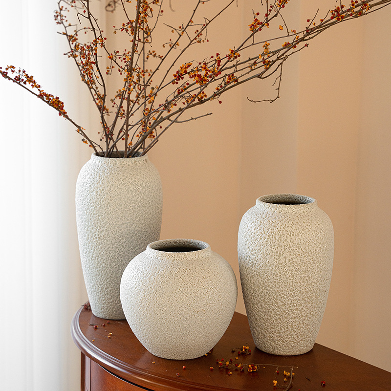 陶瓷花瓶高级感复古创意水培鲜花插花客厅摆件特别好看的餐桌装饰